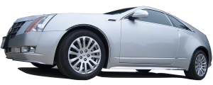 QAA - Cadillac CTS Coupe 2011-2014, 2-door, Coupe (2 piece Chrome Plated ABS plastic Mirror Cover Set ) MC48251 QAA - Image 2