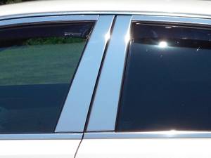 QAA - Cadillac CTS Sport Wagon 2010-2014, 4-door, Sport Wagon (4 piece Stainless Steel Pillar Post Trim ) PP48250 QAA - Image 1