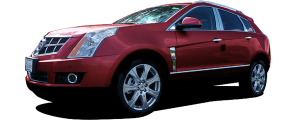 QAA - Cadillac SRX 2010-2016, 4-door, SUV (1 piece Stainless Steel License Plate Bezel ) LP50260 QAA - Image 2