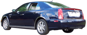 QAA - Cadillac STS 2005-2011, 4-door, Sedan (8 piece Chrome Plated ABS plastic Door Handle Cover Kit ) DH48250 QAA - Image 3