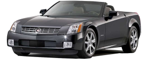 QAA - Cadillac XLR 2004-2009, 2-door, Convertible (1 piece Stainless Steel License Plate Bezel ) LP44230 QAA - Image 2