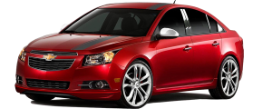 QAA - Chevrolet Cruze 2011-2015, 4-door, Sedan (4 piece Stainless Steel Rocker Panel Trim, Lower Kit 1" - 1.5" tapered Width On the doors Only, spans from the bottom of the door UP to the specified width.) TH51145 QAA - Image 2