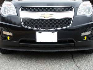 Chevrolet Equinox 2010-2015, 4-door, SUV (2 piece Stainless Steel Front Vent Trim ) FV50160 QAA