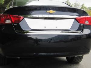 QAA - Chevrolet Impala 2014-2020, 4-door, Sedan, Does NOT fit the Limited (1 piece Stainless Steel License Plate Bezel ) LP54135 QAA - Image 1