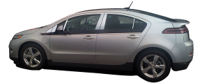 QAA - Chevrolet Volt 2011-2015, 4-door, Hatchback (4 piece Stainless Steel Pillar Post Trim ) PP53130 QAA - Image 2