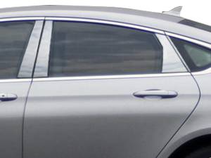 QAA - Chrysler 200 2015-2017, 4-door, Sedan (8 piece Stainless Steel Pillar Post Trim ) PP55782 QAA - Image 1