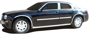 QAA - Chrysler 300 2005-2010, 4-door, Sedan (1 piece Stainless Steel License Plate Bezel ) LP45760 QAA - Image 2