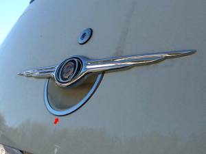 Chrysler PT Cruiser 2001-2007, 4-door, Hatchback (1 piece Stainless Steel Tailgate Handle Accent Trim Ring ) DH41700 QAA