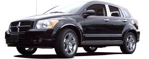 QAA - Dodge Caliber 2007-2012, 4-door, Hatchback (8 piece Stainless Steel Pillar Post Trim ) PP47952 QAA - Image 2