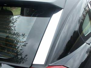 QAA - Dodge Caliber 2007-2012, 4-door, Hatchback (2 piece Stainless Steel Rear Window Trim ) RW47950 QAA - Image 1