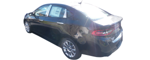 QAA - Dodge Dart 2013-2016, 4-door, Sedan (4 piece Stainless Steel Pillar Post Trim ) PP53905 QAA - Image 2