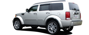 QAA - Dodge Nitro 2007-2011, 4-door, SUV (8 piece Chrome Plated ABS plastic Door Handle Cover Kit ) DH47940 QAA - Image 3