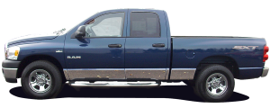 QAA - Dodge Ram 2002-2008, 2-door, Pickup Truck (4 piece Chrome Plated ABS plastic Door Handle Cover Kit ) DH42931 QAA - Image 3