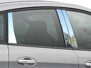 Ford C Max 2013-2018, 4-door, Hatchback (6 piece Stainless Steel Pillar Post Trim ) PP53371 QAA