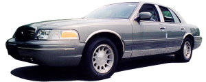 QAA - Ford Crown Victoria 1992-1997, 4-door, Sedan (12 piece Stainless Steel Rocker Panel Trim, Upper Kit 4.125" Width, Full Length, Includes coverage from the wheel well to the bumper on the front and rear Spans from the bottom of the molding DOWN to the speci - Image 2