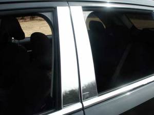 QAA - Ford Edge 2007-2014, 4-door, SUV (4 piece Stainless Steel Pillar Post Trim ) PP47610 QAA - Image 1