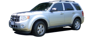 QAA - Ford Escape 2008-2012, 4-door, SUV (2 piece Chrome Plated ABS plastic Mirror Cover Set ) MC48320 QAA - Image 2