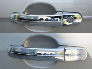 Ford Escape 2013-2019, 4-door, SUV (8 piece Chrome Plated ABS plastic Door Handle Cover Kit Does NOT include passenger key access ) DH52345 QAA