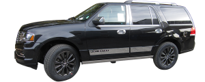 QAA - Ford Expedition 2007-2017, 4-door, SUV (2 piece Chrome Plated ABS plastic Mirror Cover Set Full ) MC47383 QAA - Image 4