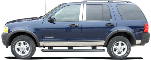 QAA - Ford Explorer 2002-2005, 4-door, SUV (2 piece Chrome Plated ABS plastic Tail Light Bezels ) TL43305 QAA - Image 2