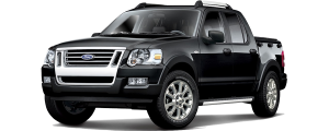 QAA - Ford Explorer Sport Trac 2007-2010, 4-door, Truck (4 piece Stainless Steel Pillar Post Trim Includes keyless entry touch pad ) PP42640 QAA - Image 2