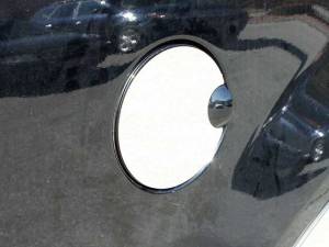 QAA - Ford F-150 2004-2008, 2-door, 4-door, Pickup Truck (1 piece Stainless Steel Gas Door Cover Trim Warning: This is NOT a replacement cap. You MUST have existing gas door to install this piece ) GC44308 QAA - Image 1