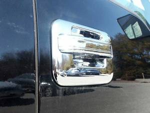 Ford F-150 2004-2014, 2-door, Pickup Truck (4 piece Chrome Plated ABS plastic Door Handle Cover Kit ) DH44306 QAA