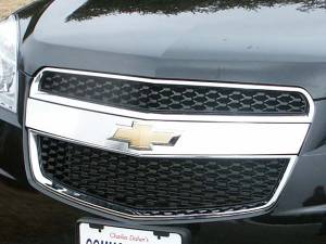 Chevrolet Equinox 2010-2015, 4-door, SUV (1 piece Stainless Steel Front Grille Accent Trim With Logo Cut Out ) SG50160 QAA