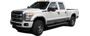 QAA - Ford F-250 & F-350 Super Duty 1999-2007, 2-door, Pickup Truck, Regular Cab, Long Bed, NO Flares (8 piece Stainless Steel Rocker Panel Trim, Lower Kit 5.5" Width Spans from the bottom of the door UP to the specified width.) TH39320 QAA - Image 2