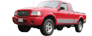 QAA - Ford Ranger 2006-2012, 4-door, Pickup Truck (2 piece Chrome Plated ABS plastic Mirror Cover Set Power mirror ) MC36320 QAA - Image 2