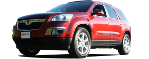 QAA - GMC Acadia 2007-2011, 4-door, SUV (1 piece Stainless Steel License Plate Bezel ) LP47425 QAA - Image 3