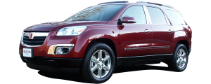 QAA - GMC Acadia 2007-2011, 4-door, SUV (1 piece Stainless Steel License Plate Bezel ) LP47425 QAA - Image 4