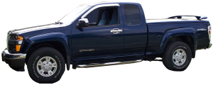 QAA - GMC Canyon 2004-2012, 4-door, Pickup Truck (2 piece Chrome Plated ABS plastic Tailgate Handle Cover Kit ) DH44152 QAA - Image 2