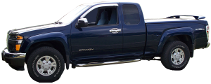 QAA - GMC Canyon 2004-2012, 2-door, 4-door, Pickup Truck (2 piece Chrome Plated ABS plastic Mirror Cover Set ) MC44150 QAA - Image 2