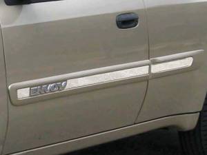 QAA - GMC Envoy 2002-2006, 4-door, SUV (6 piece Stainless Steel Rocker Panel Trim, Insert Kit 1.75" Width Side Molding.) TH42293 QAA - Image 1