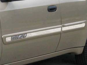 QAA - GMC Envoy 2002-2008, 4-door, XL (Extended) (6 piece Stainless Steel Rocker Panel Trim, Insert Kit 1.75" Width, Extended Side Molding.) TH42294 QAA - Image 1