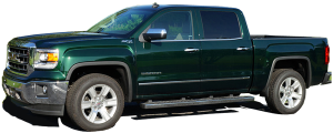 QAA - GMC Sierra 2014-2018, 4-door, Pickup Truck, Crew Cab, Double Cab (4 piece Stainless Steel Pillar Post Trim ) PP54184 QAA - Image 2