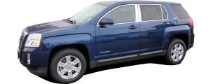 QAA - GMC Terrain 2010-2017, 4-door, SUV (2 piece Stainless Steel Roof Rack Trim Note: USE ADHESIVE PRIMER.This item adheres to the existing factory Roof Rack.You must have the factory Roof Rack to use this item.) RR50160 QAA - Image 2