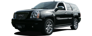 QAA - GMC Yukon 2007-2014, 4-door, SUV (1 piece Stainless Steel License Bar, Above plate accent Trim ) LB47295 QAA - Image 3