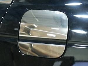 QAA - Honda Accord 2008-2012, 4-door, Sedan (2 piece Stainless Steel Gas Door Cover Trim Warning: This is NOT a replacement cap. You MUST have existing gas door to install this piece ) GC28281 QAA - Image 1