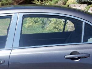 Honda Civic 2006-2011, 4-door, Sedan (6 piece Stainless Steel Pillar Post Trim ) PP26215 QAA