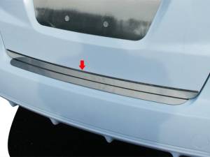 Honda Fit 2009-2013, 4-door, Hatchback (1 piece Stainless Steel Rear Deck Trim, Trunk Lid Accent 1.5" Width ) RD29220 QAA