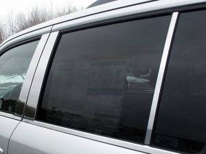 Honda Pilot 2009-2015, 4-door, SUV (6 piece Stainless Steel Pillar Post Trim ) PP29261 QAA