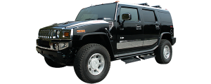 QAA - Hummer H2 20032007, 4-door, SUV (4 piece Stainless Steel Door Handle Accent Trim ) HV43021 QAA - Image 3