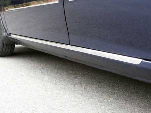 QAA - Hyundai Elantra 2007-2010, 4-door, Sedan (2 piece Stainless Steel Rocker Panel Trim, On the rocker 1.25" Width, With trim crease Installs below the door.) TH27340 QAA - Image 1