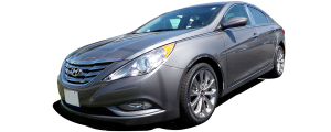 QAA - Hyundai Sonata 2011-2014, 4-door, Sedan (1 piece Stainless Steel Gas Door Cover Trim Warning: This is NOT a replacement cap. You MUST have existing gas door to install this piece ) GC11360 QAA - Image 2