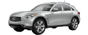 QAA - Infiniti QX70 2014-2017, 4-door, SUV (6 piece Stainless Steel Pillar Post Trim ) PP14046 QAA - Image 2