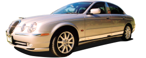 QAA - Jaguar S-Type 2000-2002, 4-door, Sedan (6 piece Stainless Steel Pillar Post Trim ) PP20099 QAA - Image 2