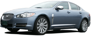 QAA - Jaguar XF 2009-2015, 4-door, Sedan (4 piece Stainless Steel Pillar Post Trim ) PP29098 QAA - Image 2