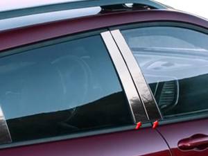 QAA - Jeep Cherokee 2014-2020, 4-door, SUV (4 piece Stainless Steel Pillar Post Trim ) PP54090 QAA - Image 1